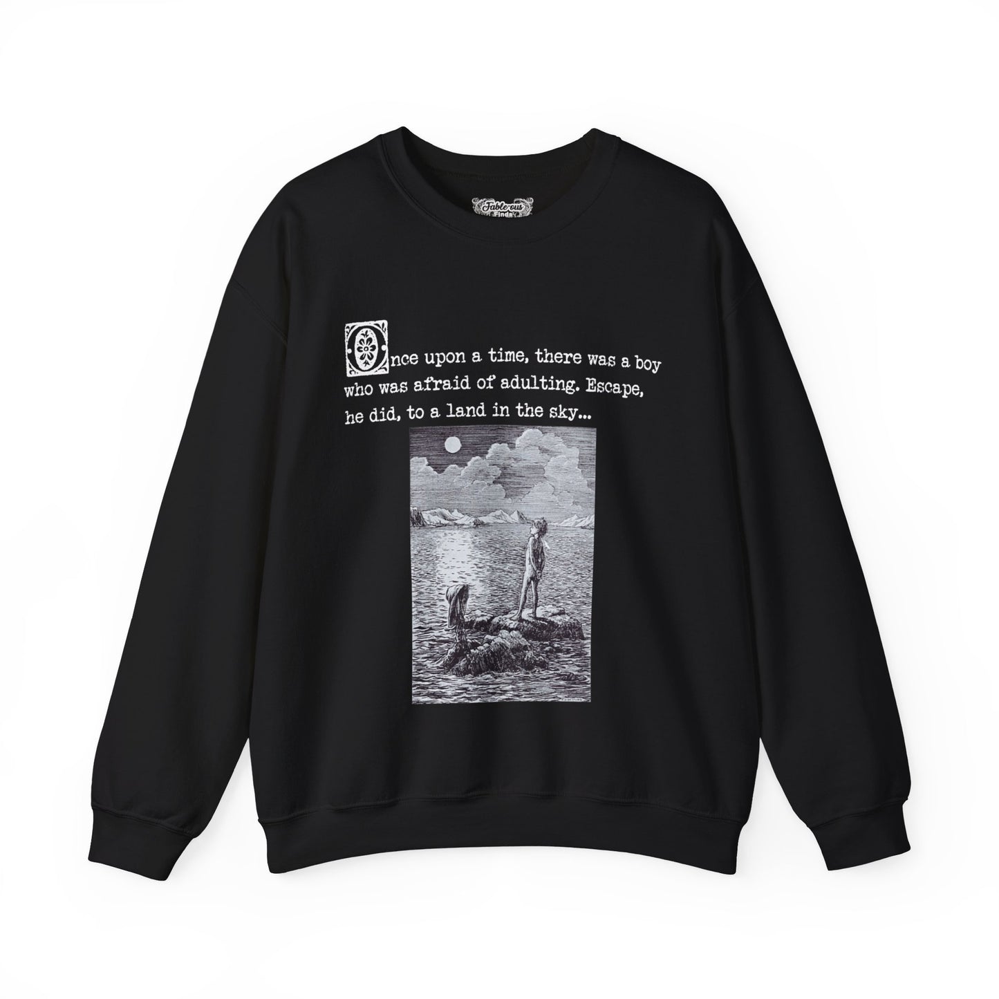 Peter Pan and Wendy Classic Illustration Sweatshirt