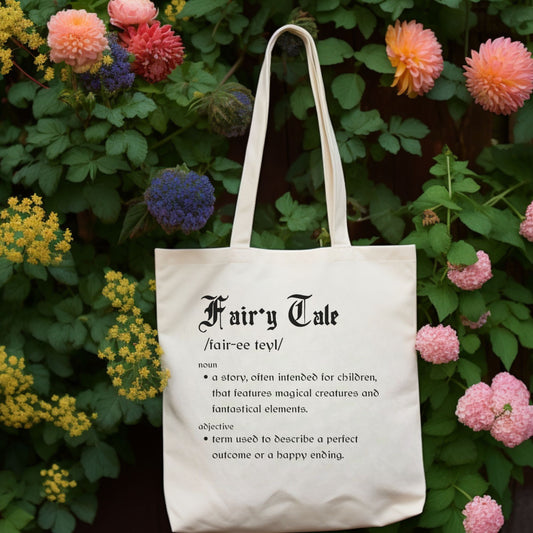 Fairy Tale Definition Tote Bag