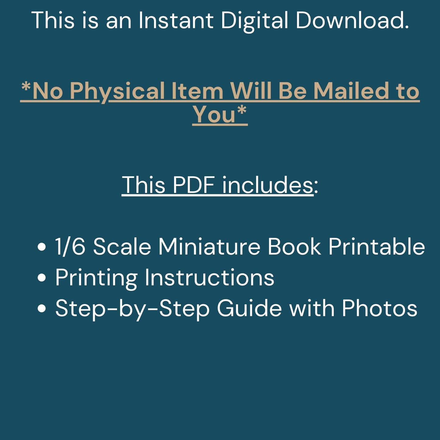 Printable Pride and Prejudice Miniature Book - Instant PDF Download